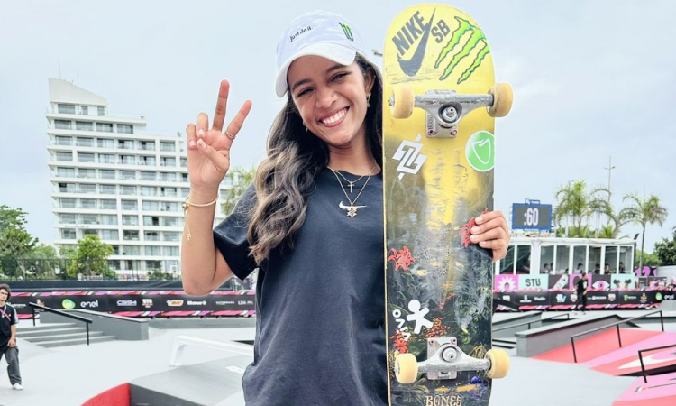 Rayssa Leal chega à final da SLS Tóquio 2024