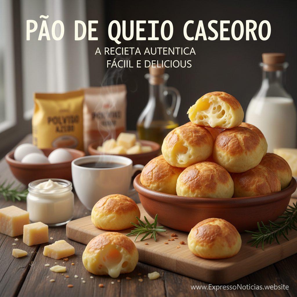 Receita de Pão de Queijo Caseiro