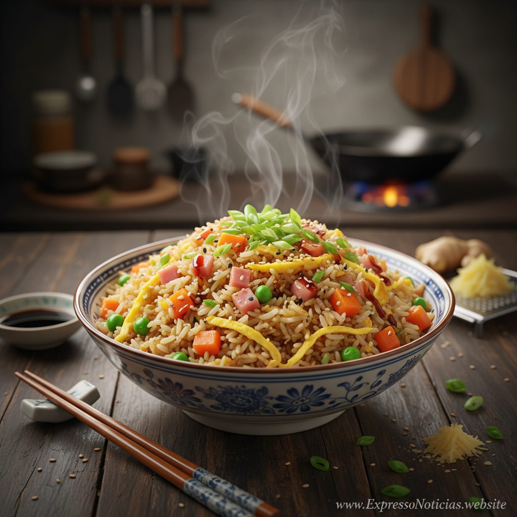 Arroz à Chinesa Tradicional