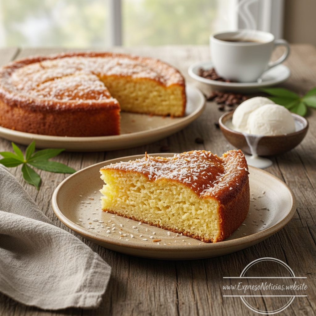 Bolo de Aipim Cremoso