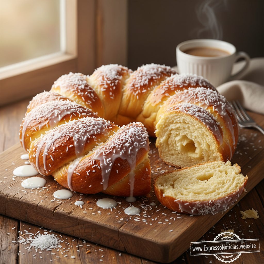 Rosca Doce de Coco