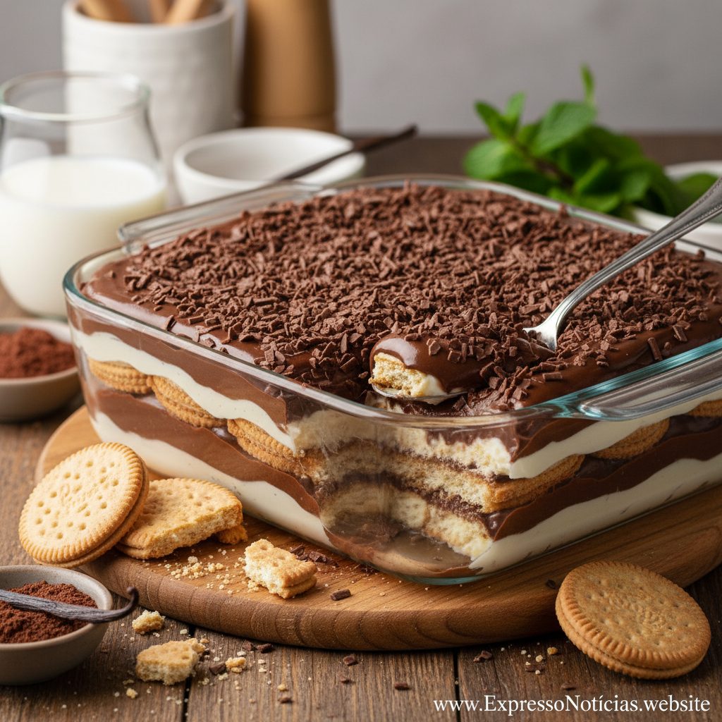 Pavê de Chocolate Maravilha