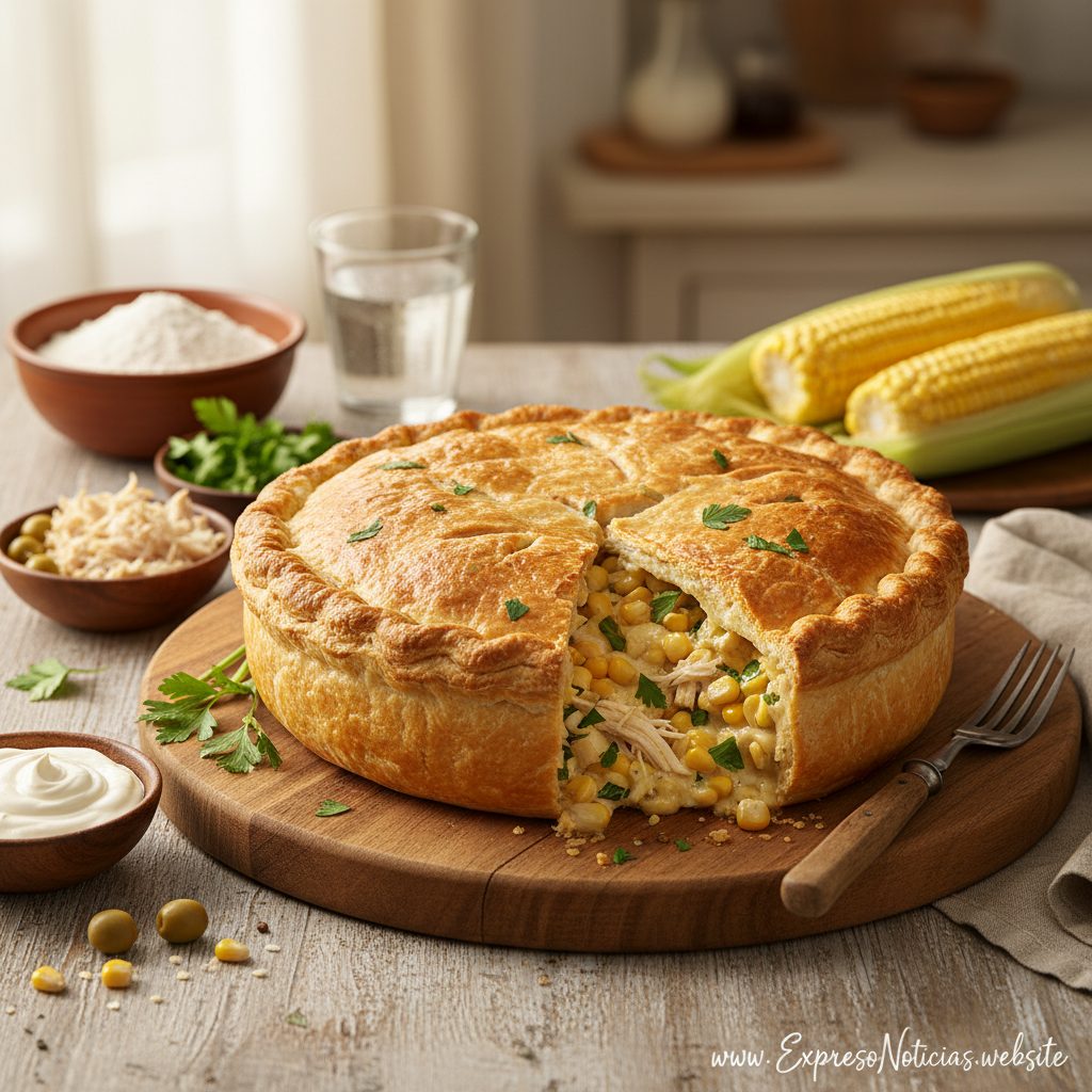 Tortão de Frango Cremoso