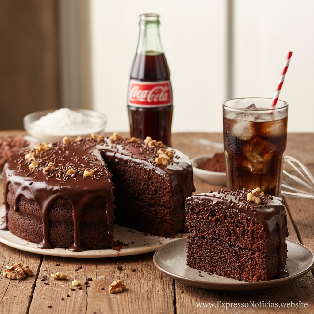 Bolo de Coca-Cola Fofinho