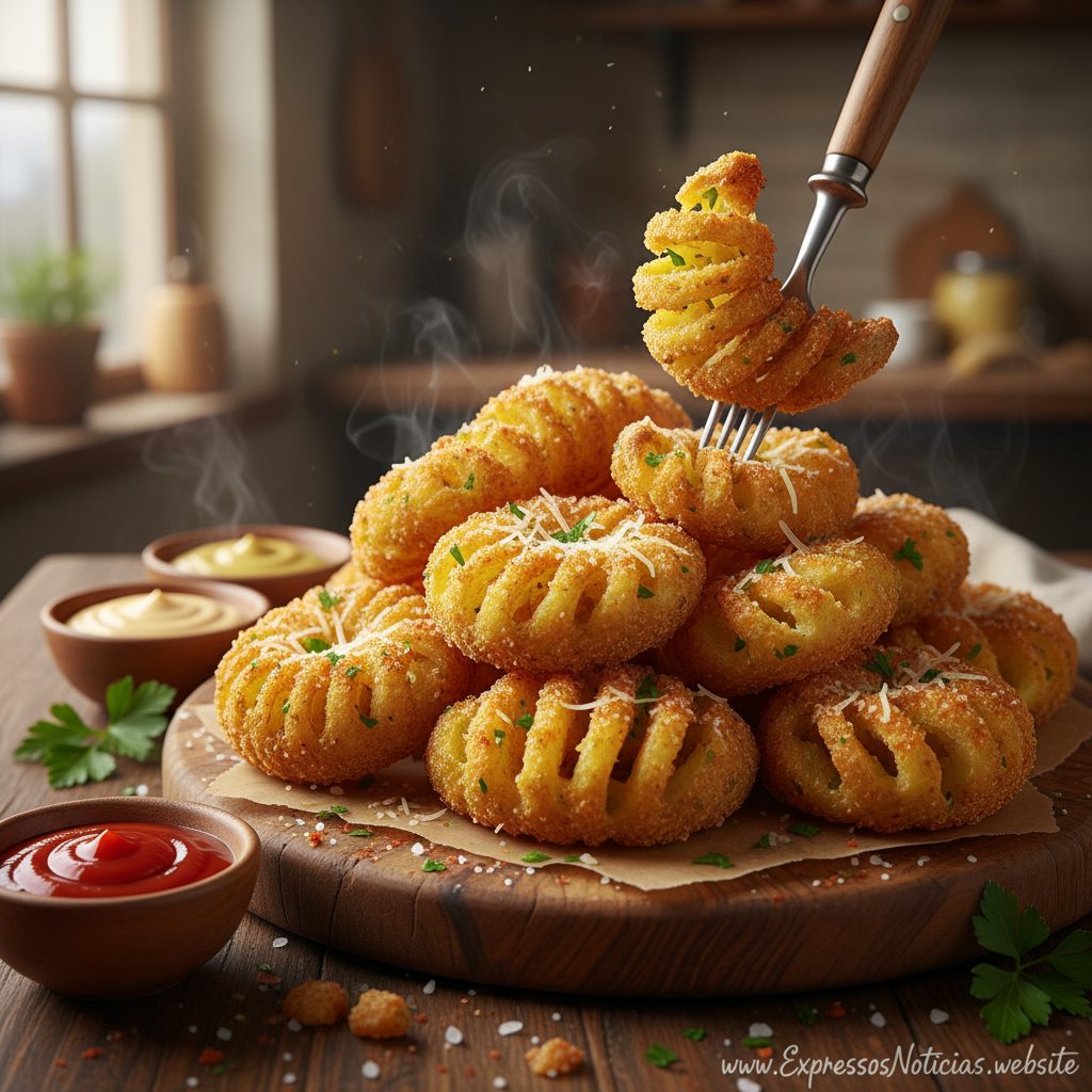 Batatas Enroladas Crocantes