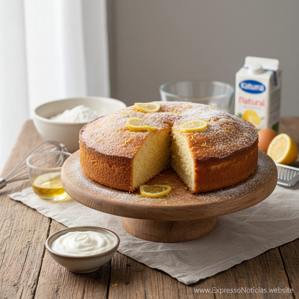 Bolo de Iogurte Fofinho e Fácil
