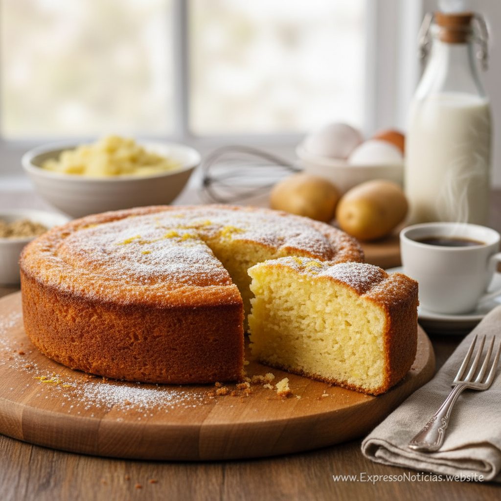 Bolo de Batata Fofinho