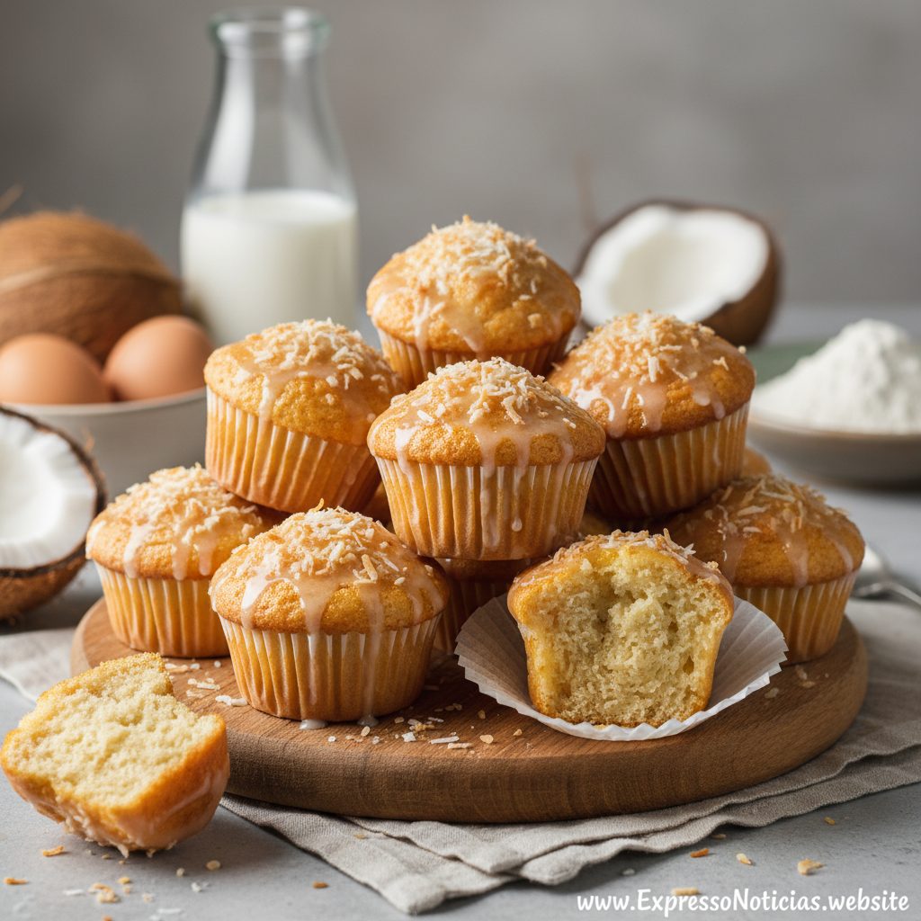 Bolinho de Coco Rápido e Fácil
