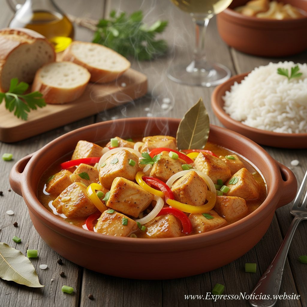 Escabeche de Frango Caseiro