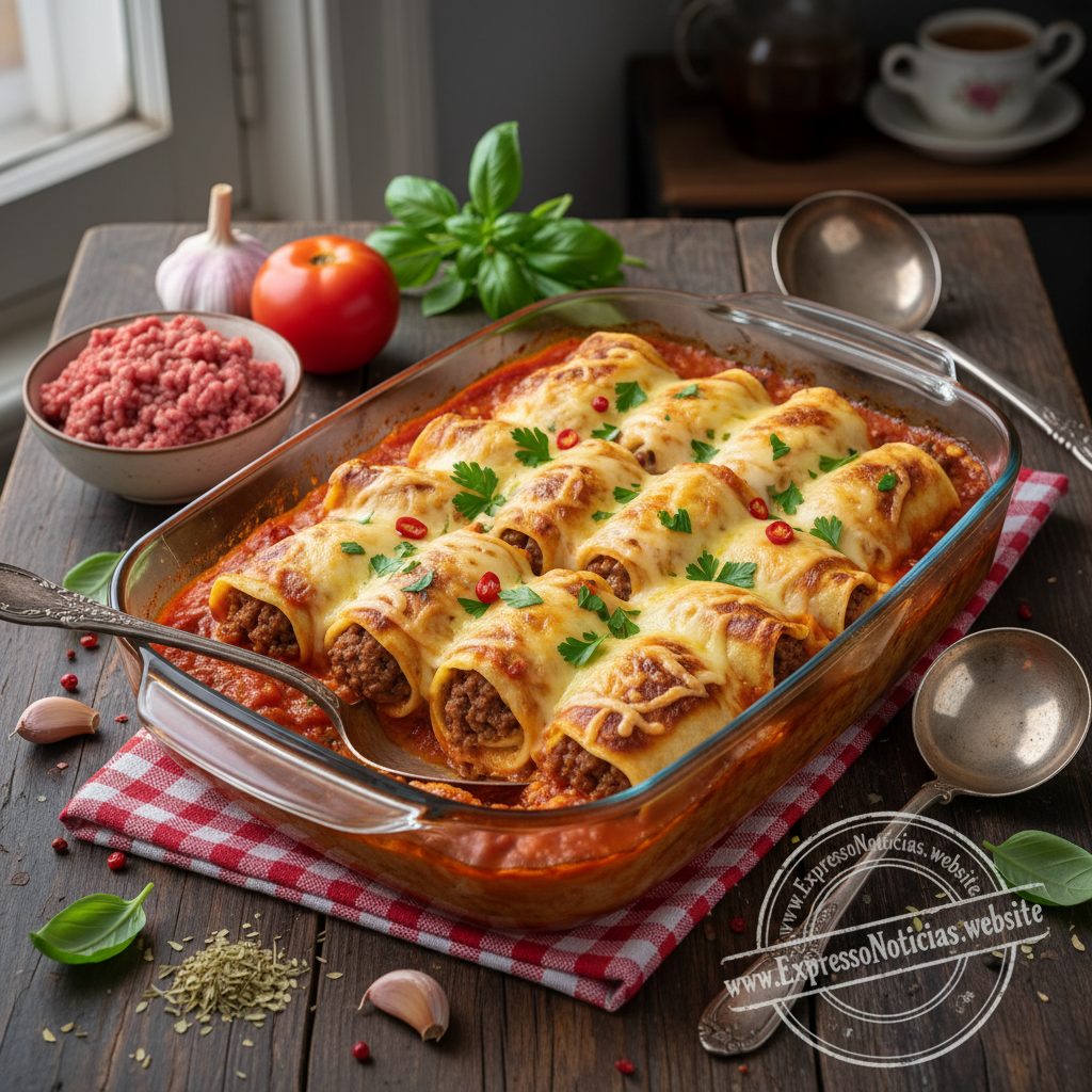 Panqueca de Carne Moída Tradicional