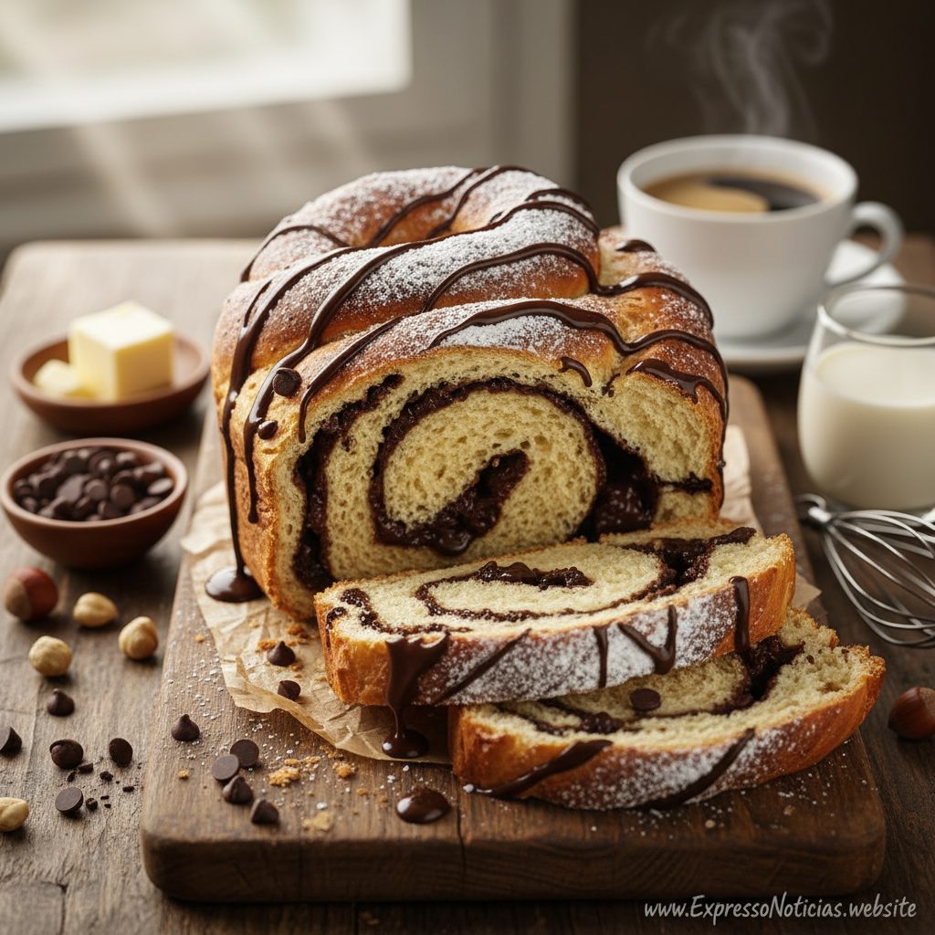 Pão de Chocolate Fofinho
