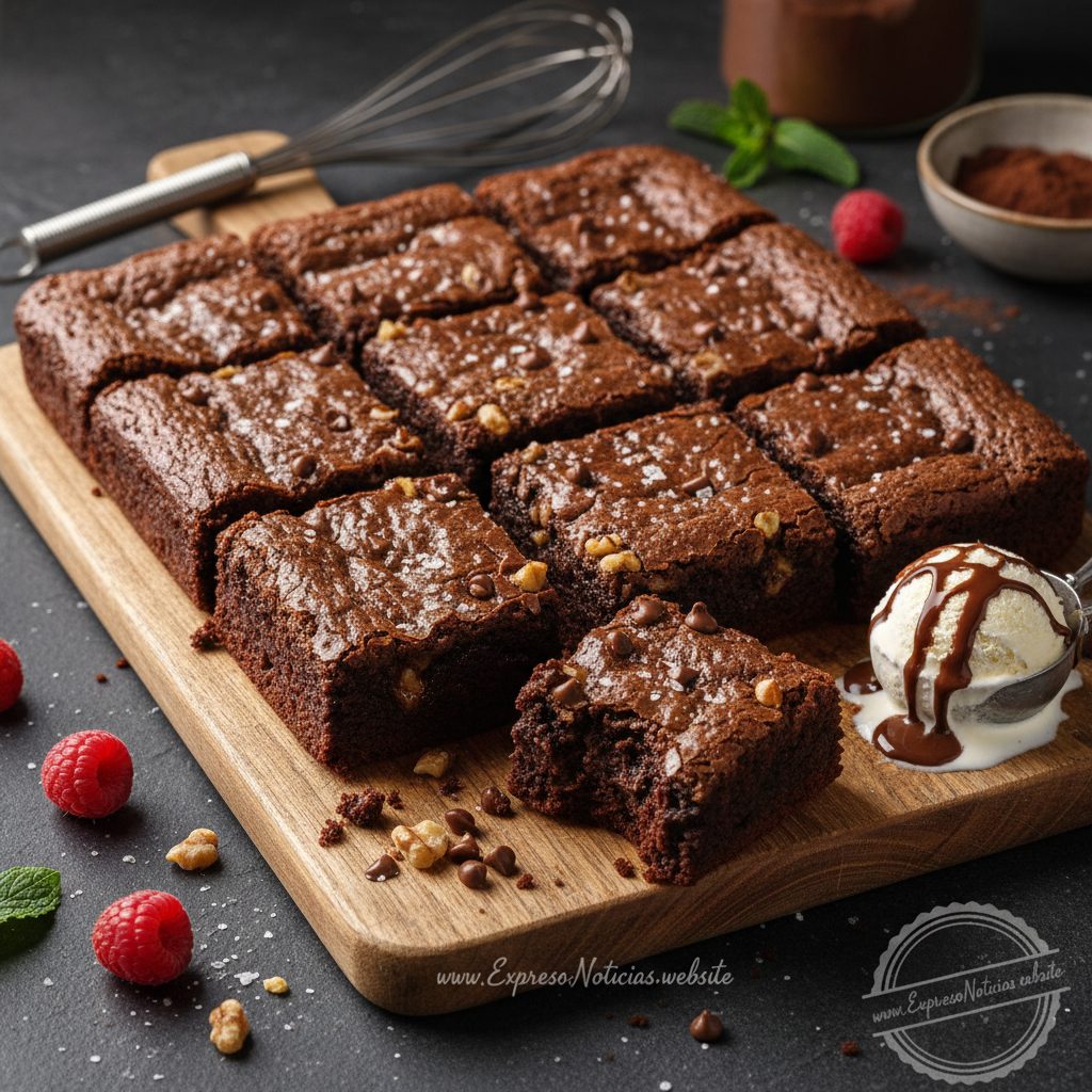 Receita de Brownies Perfeitos