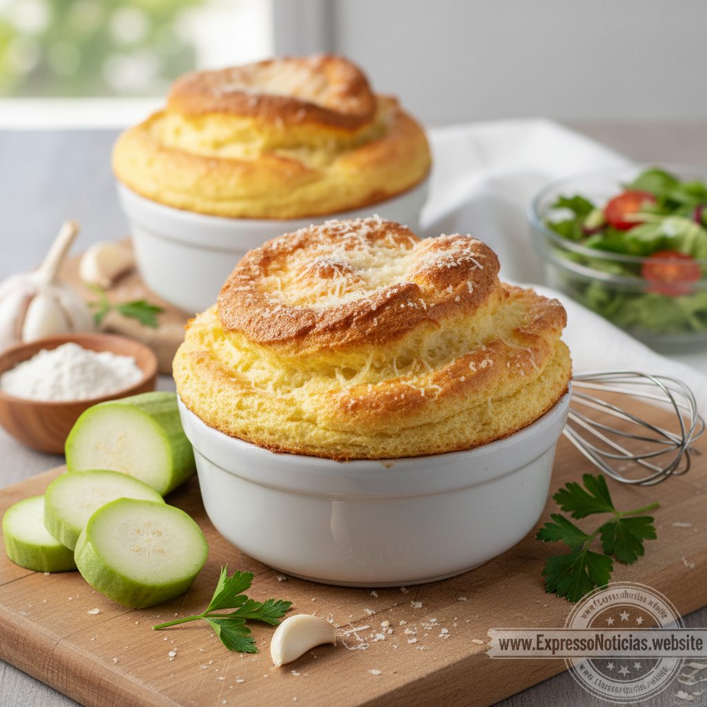 Souflê de Chuchu Cremoso