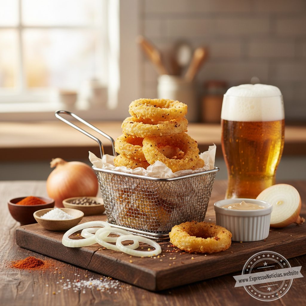 Receita de Salgadinho de Cebola Caseiro