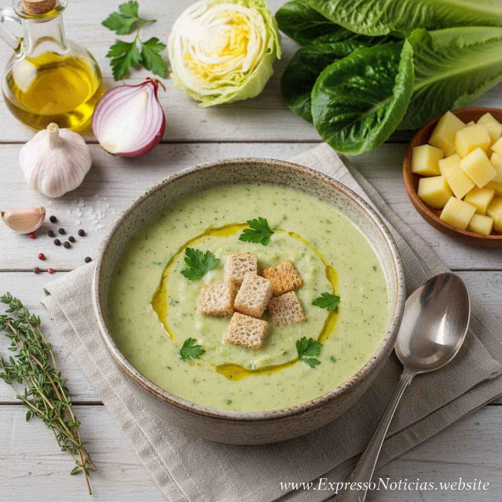 Sopa Light de Alface