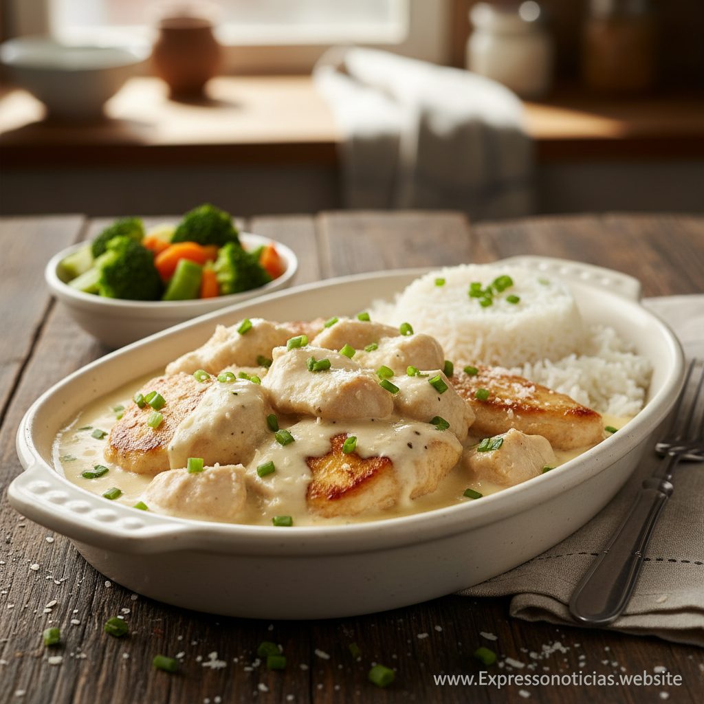 Frango Cremoso com Requeijão