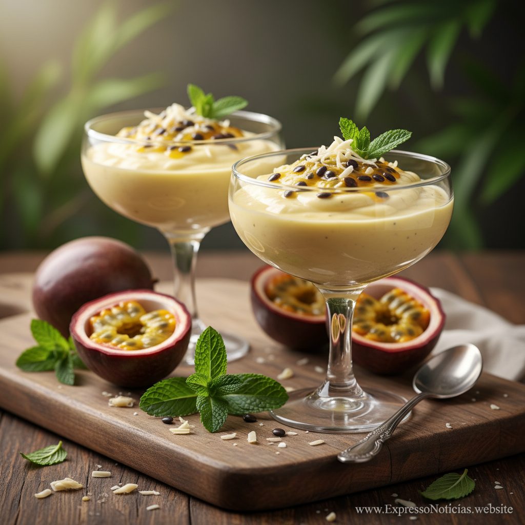 Aperitivo Cremoso de Maracujá