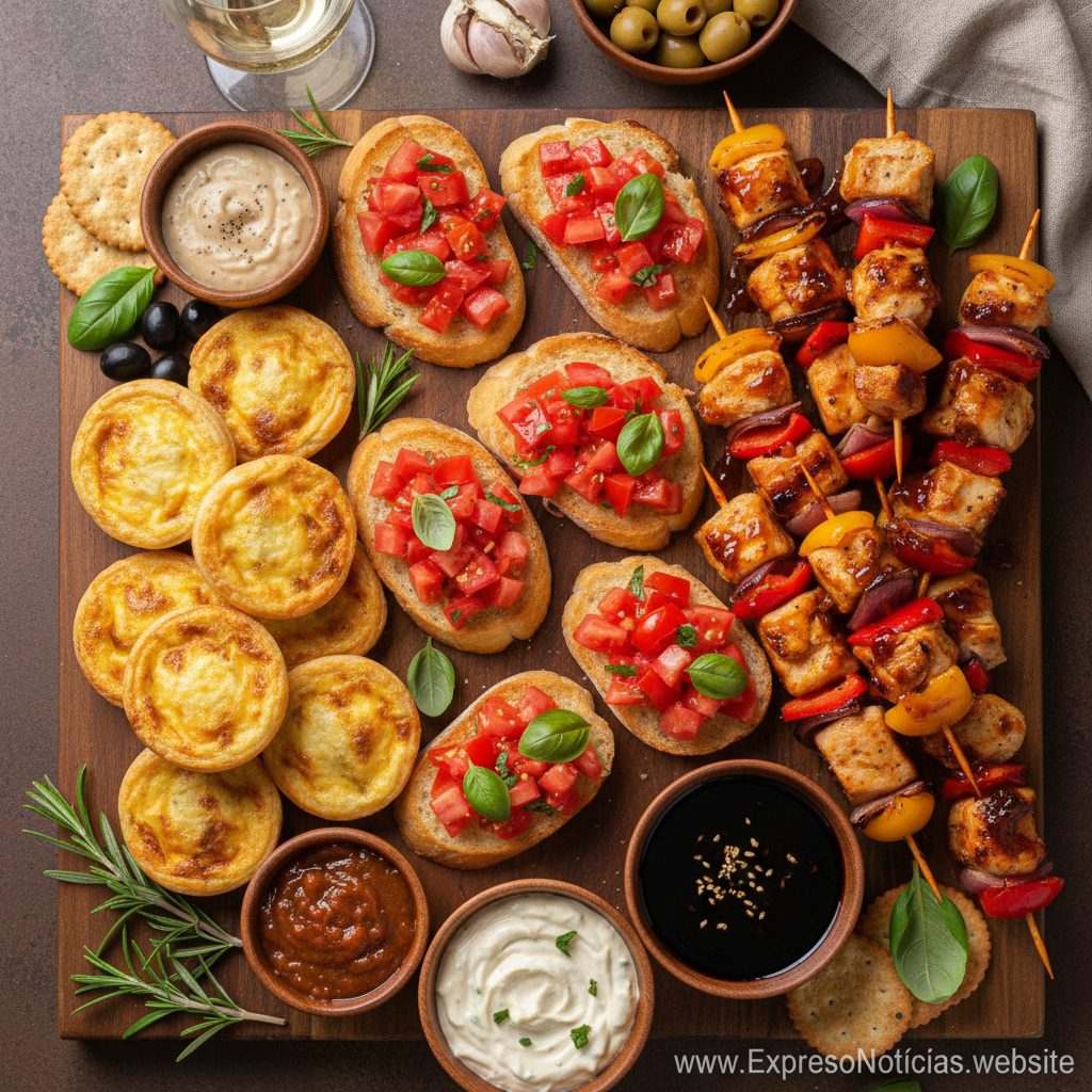 Festival de Aperitivos Deliciosos