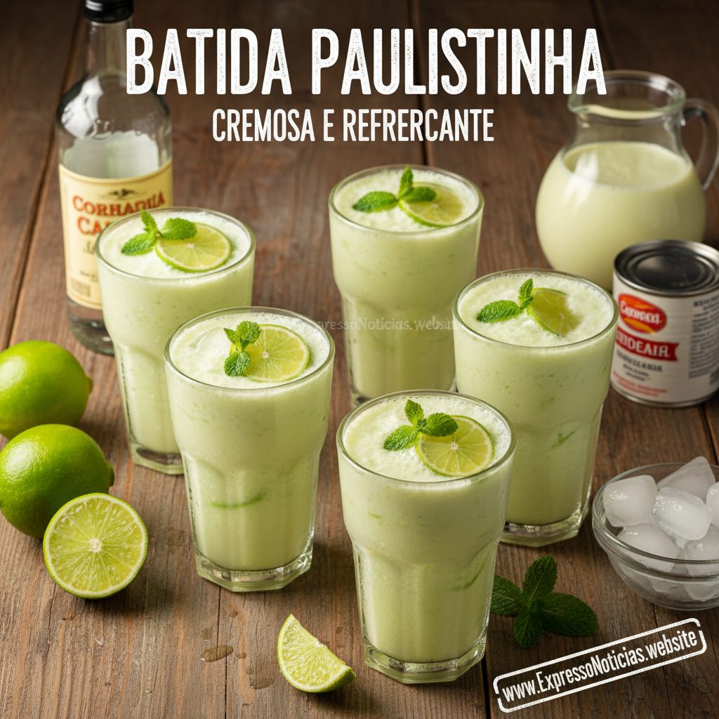 Batida Paulistinha Cremosa