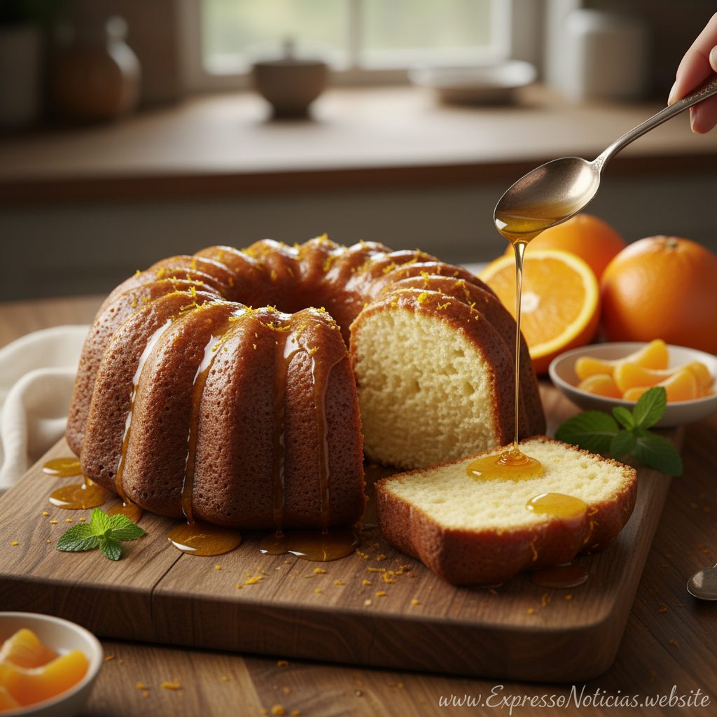 Bolo de Laranja Fofinho e Suculento